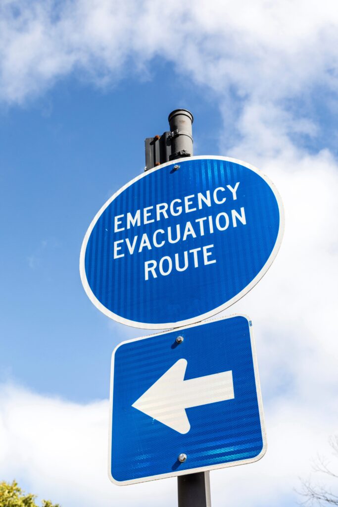 Good earthquake preparedness can make evacuation safer.