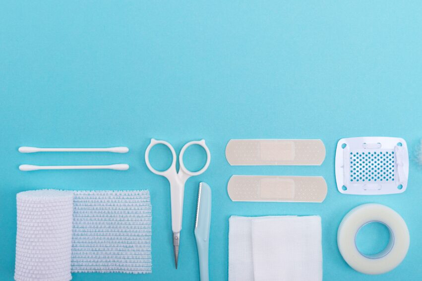 Medical and hygiene supplies should be prepared