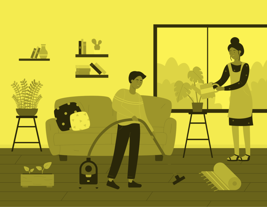 spring cleaning for safe home