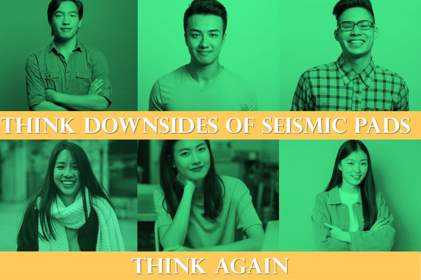 People's concern about seismic pads