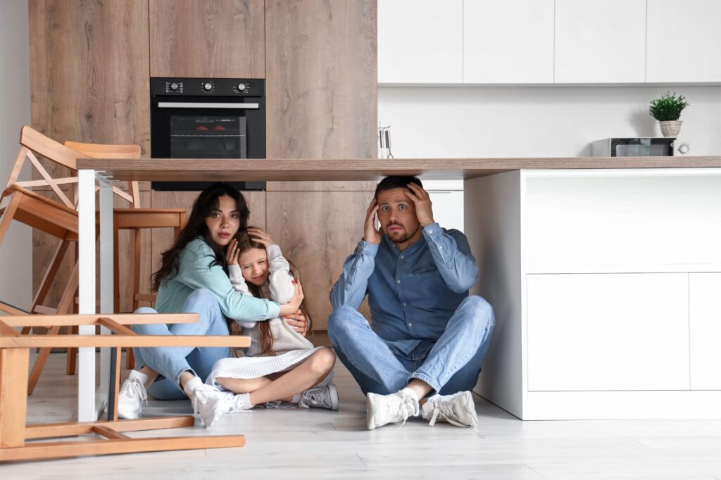 unsecured furniture can quickly turn it into a hazardous environment.