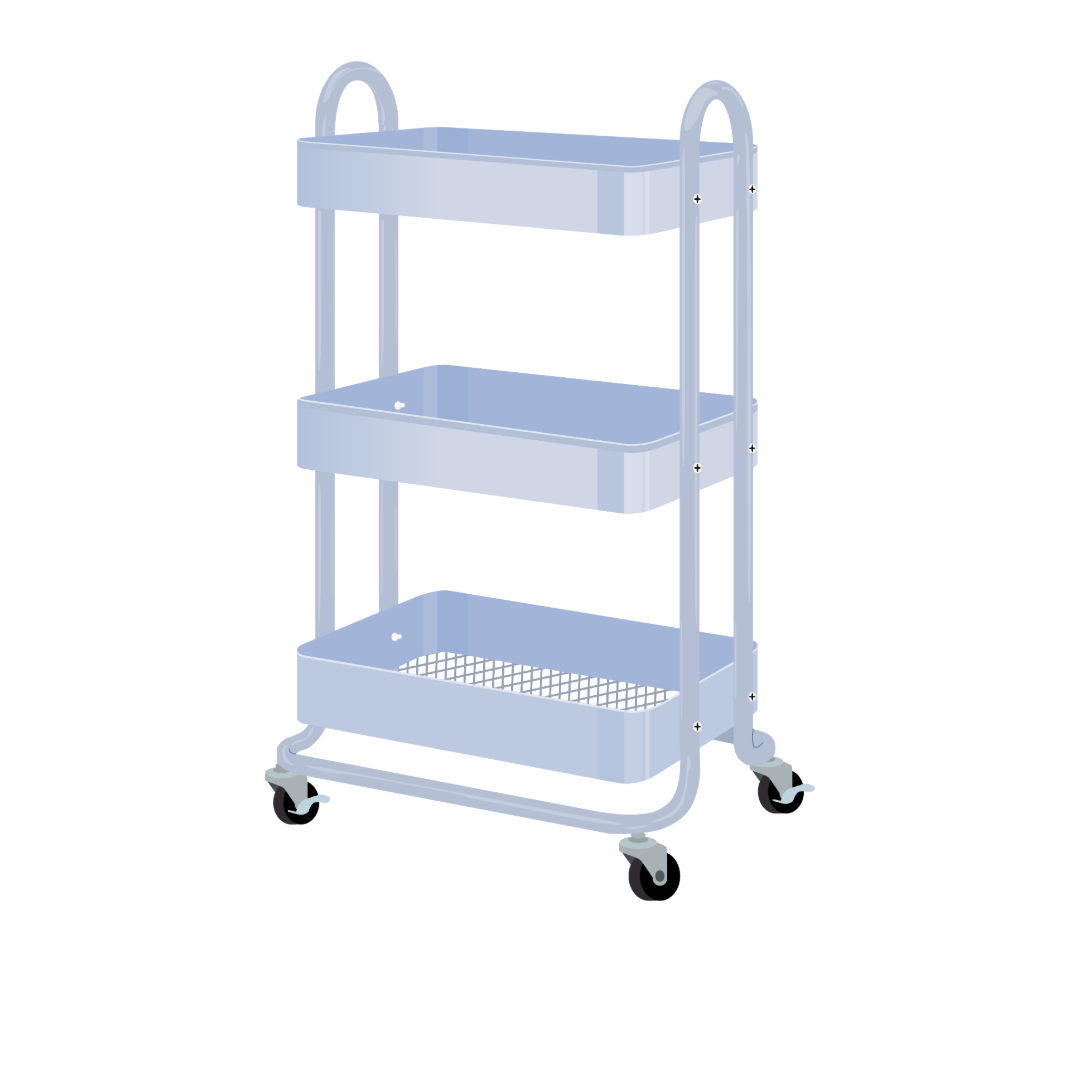 Furniture equipped with casters or wheels can move unexpectedly and increase the risk of injury.