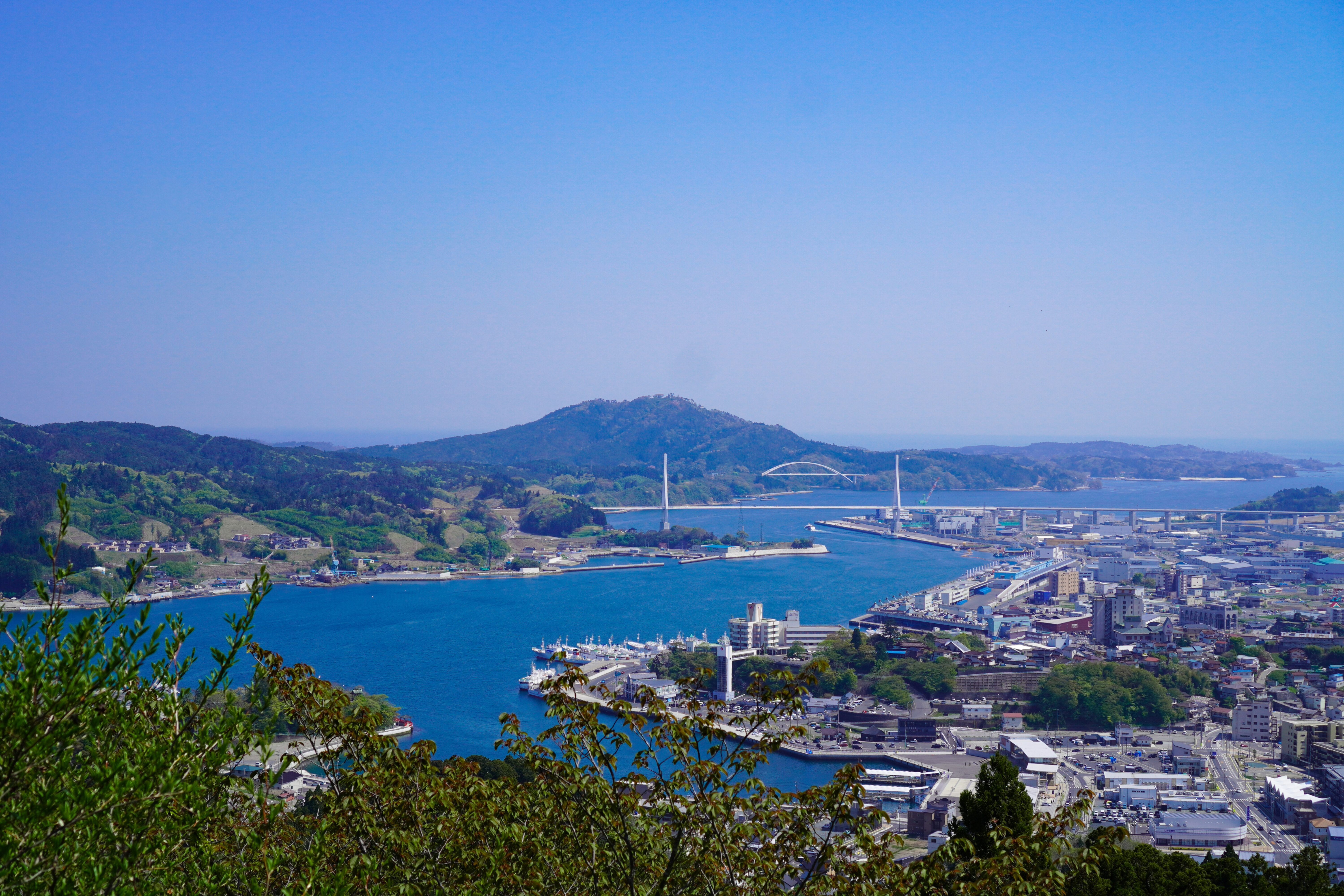 Kesennuma port where came dreadful Tsunami and damaged badly.