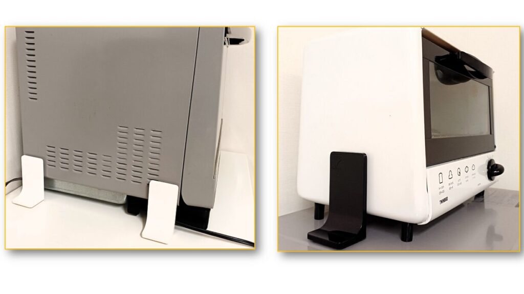 Secure the microwave with a Pro7 earthquake-proof mat