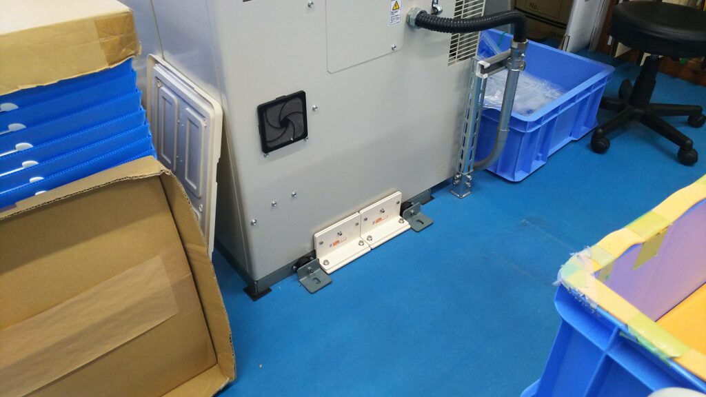 Device secured with a Pro7 metal fitting