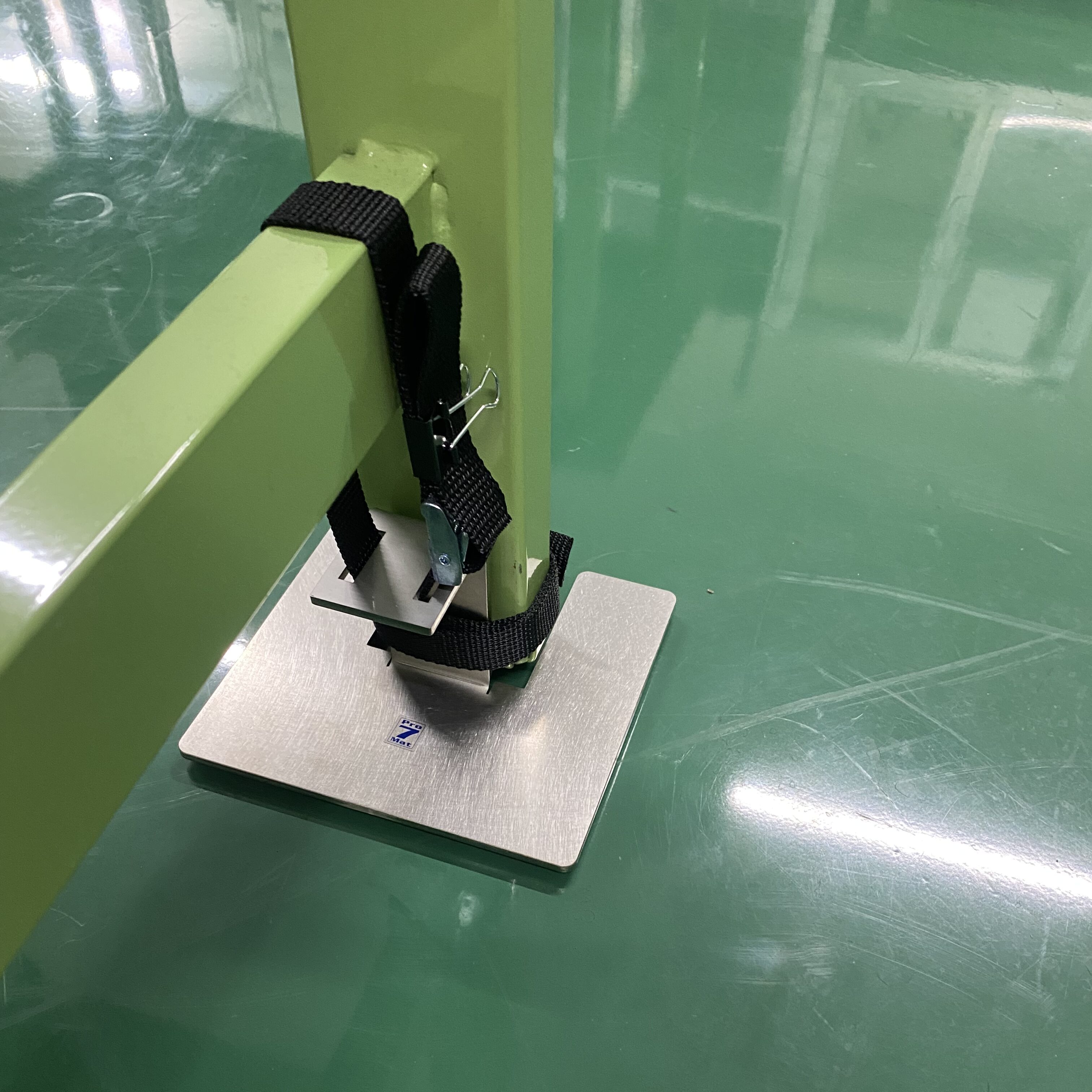 Workbenches are relatively heavy, so they’re often overlooked, but they can shift due to shaking during an earthquake.