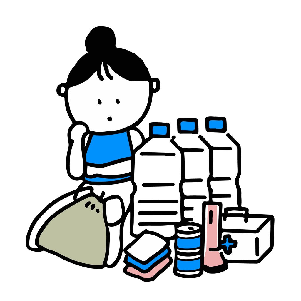 Emergency supplies are meant to support daily life after a disaster occurs.